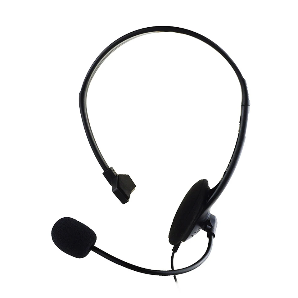 Call Center Bedrade Headset Met Microfoon 3.5Mm Plug Voice Interphone Telefoon Operator Hoofdtelefoon Noise Canceling Voor Computer