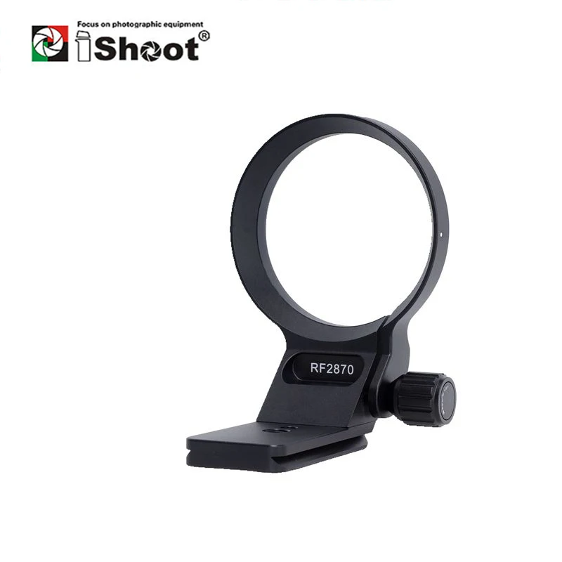 iShoot Lens Collar for Canon RF 28-70mm F2L USM Tripod Mount Ring Lens Adapter w Arca swiss Devotail IS-RF2870