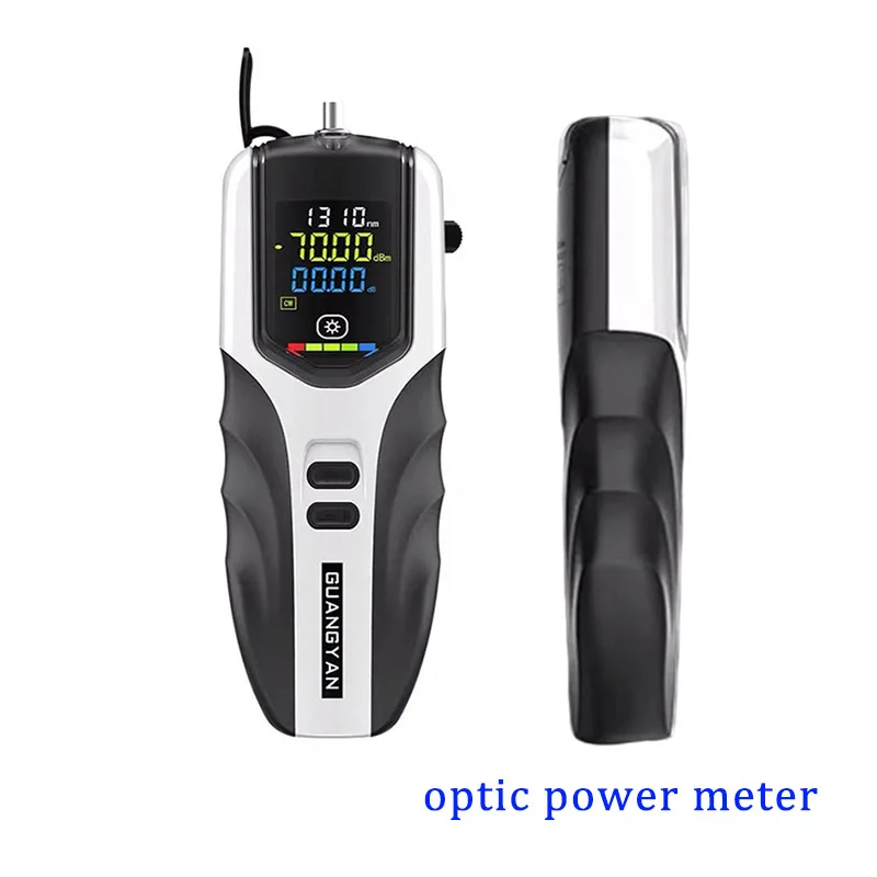 NEW High Precision Rechargeable Battery Optical Power Meter G7 Color LCD Screen Fiber Optic Power Meter With Flash Light OPM