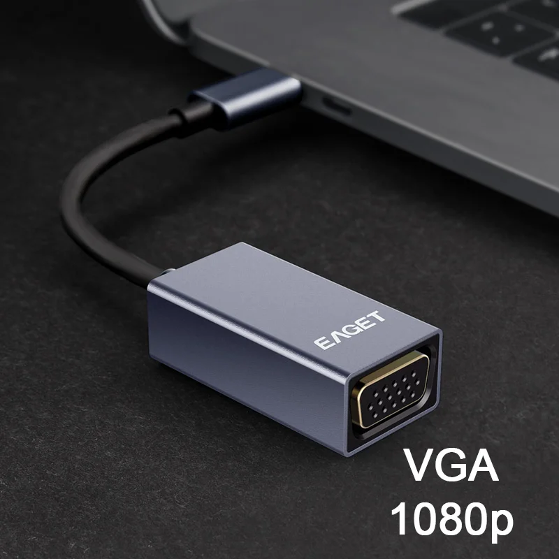 EAGET Typ-C zu VGA konverter CH01