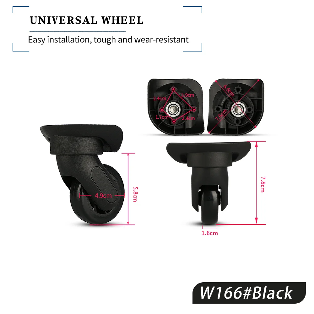 Luggage Universal Wheel Compatible with Samsonite 07S   Accessories Wheel Trolley Bag Wheel  Wheel Universal Repair