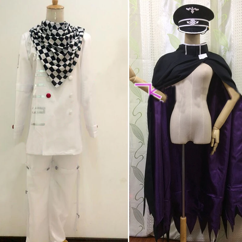 Anime New Ouma Kokichi Cosplay Dangan Costum  school uniform custom made