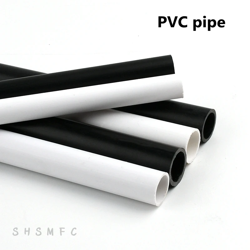 2pcs 5mm ~16mm PVC Pipe Aquarium Fish Tank PVC Pipe Hi-quality Water Supply Pipe Garden Irrigation Accessories Length 50cm