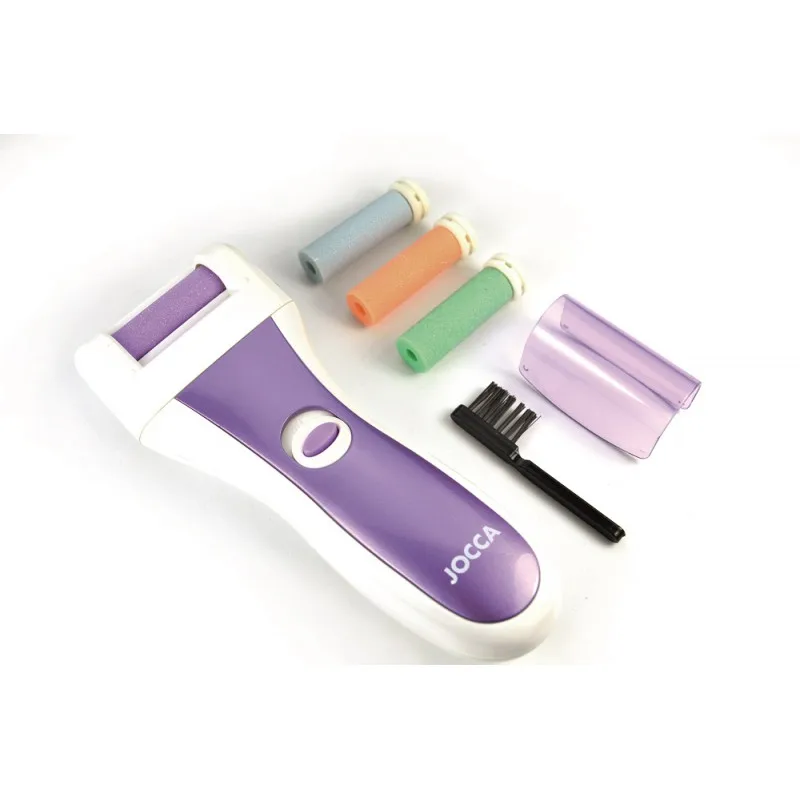 JOCCA electric file. Eliminator of Callus, hardness or dead skin of the foot and heel. Pedicure tool. Bath product.