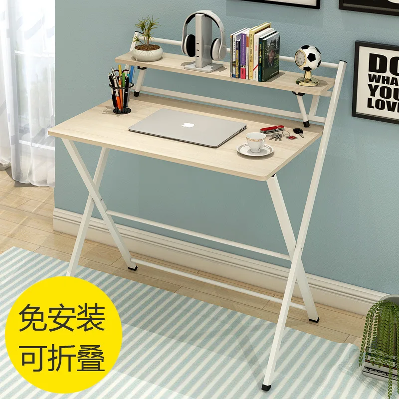 Student adult Simple small folding table learning writing desk desk simple modern home desk bedroom desktop computer desk