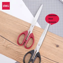 Deli Scissor Handicraft Scissors Stainless Steel Scissors Kitchen Tailor Multi-Function Scissors DIY Office Stationary Scissor