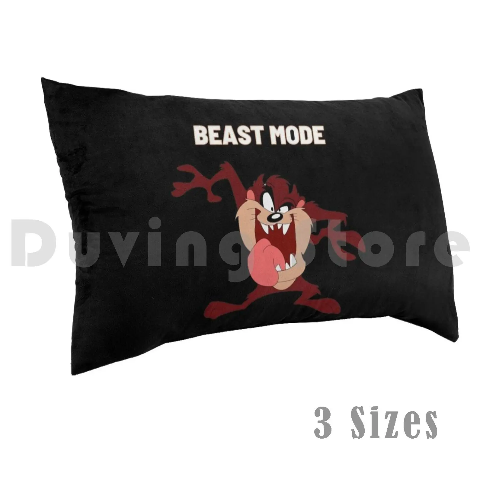 Pillow Case Tasmanian Devil Hat Tazmanian Devil Zoo Culture Logo Wild And Crazy Cartoon Monster