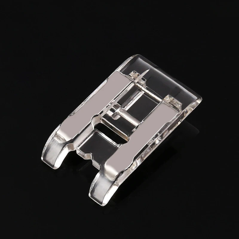 1 Piece Satin Embroidery Transparent Presser Foot General Purpose Multifunctional Hosehould Sewing Machine for Janome/ Brother