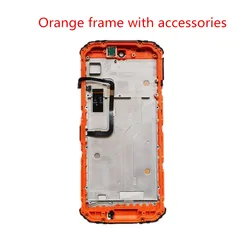 For Oukitel WP6 LCD Display With Frame+Touch Screen Digitizer Assembly Repair Panel Glass+fingerprint Sensor+Earpiece+FPC