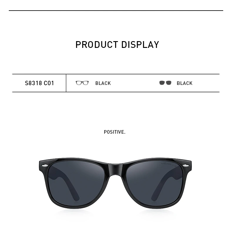 MERRYS DESIGN Men Polarized Sunglasses For Women Classic Retro Rivet Sunglasses For Driving Fishing Outdoor Shades S8318
