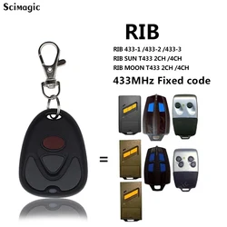 RIB Garage Door Opener Remote Control Duplicator for RIB SUN T433-2CH T433-4CH RIB MOON T433-2CH T433-4CH 433-1 433-2 433.92 MHz