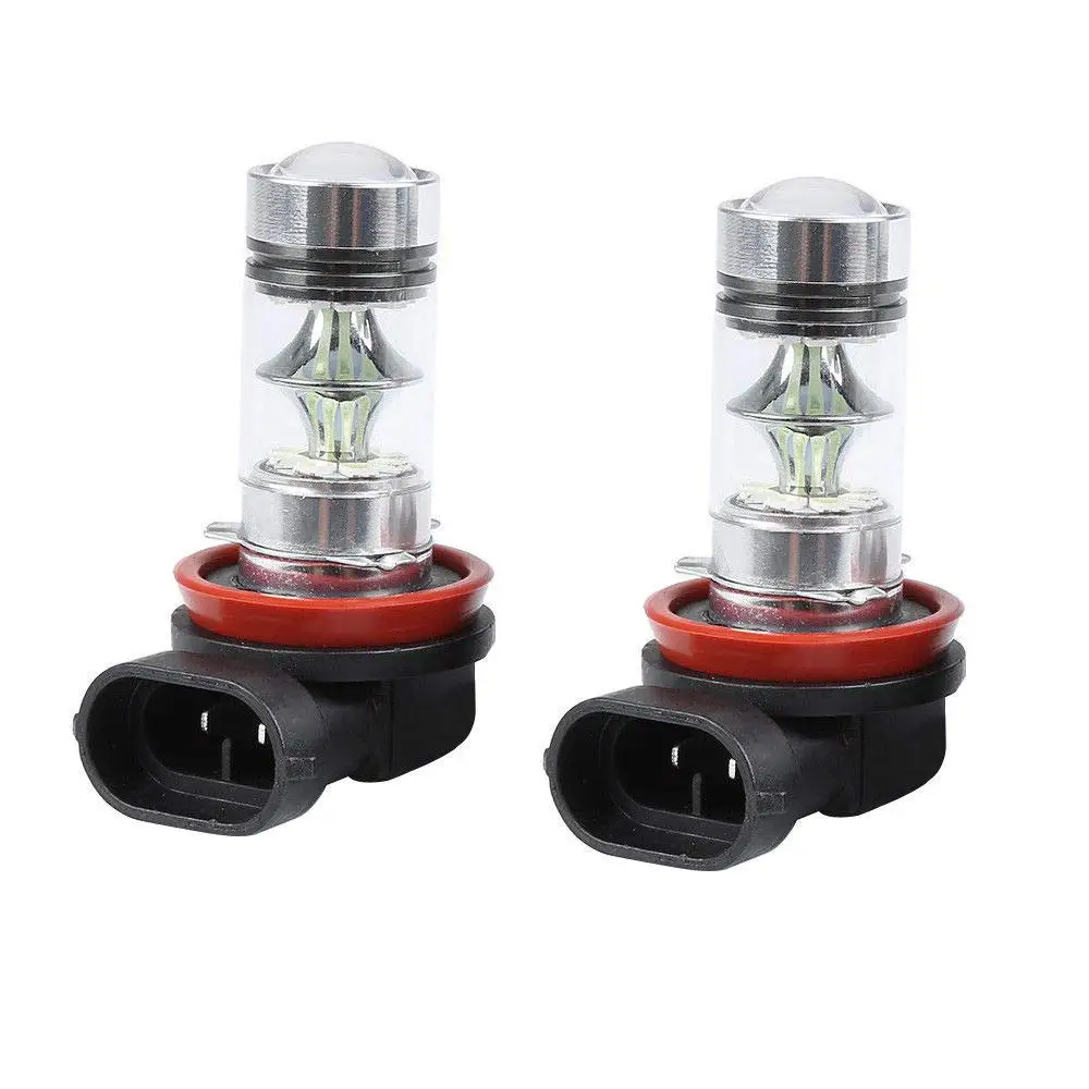 Super brillante H11 LED Faros antiniebla 2000 lumenes LED H11 Azul hielo H11 Bombilla LED H11LL H8LL H8 H16 H11 Faros