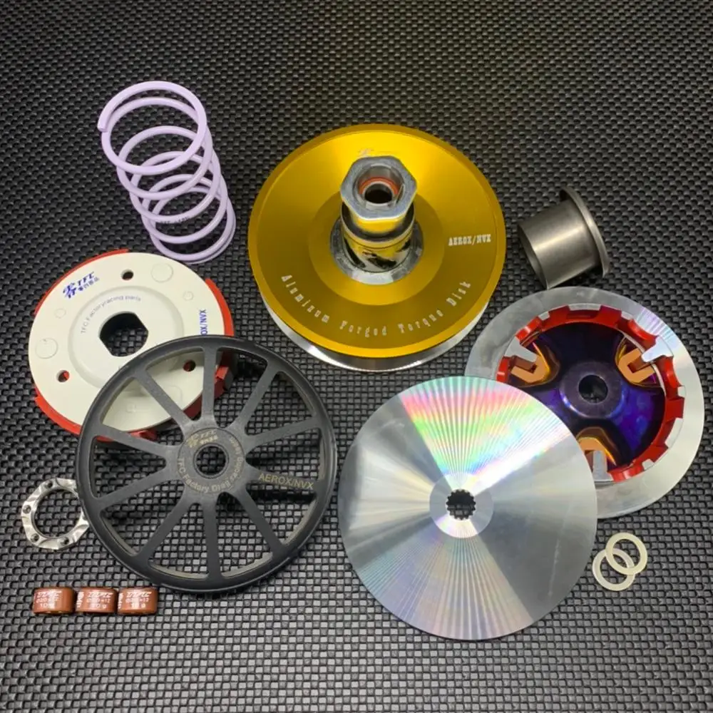 CVT Set TFC For NMAX155 AEROX155 NVX155 Racing Transmission Kit Tuning Upgrade Clutch Variator Torque Driver Nmax Aerox Nvx 155