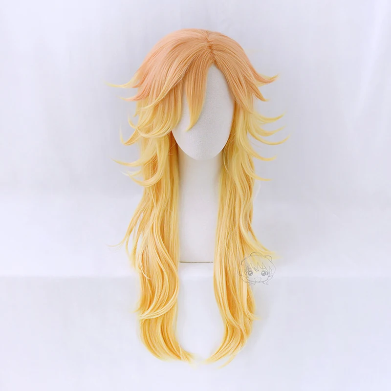 

Douma Anime Heat Resistant Synthetic Hair Cosplay Wig Halloween Hair+ Free Wig Cap