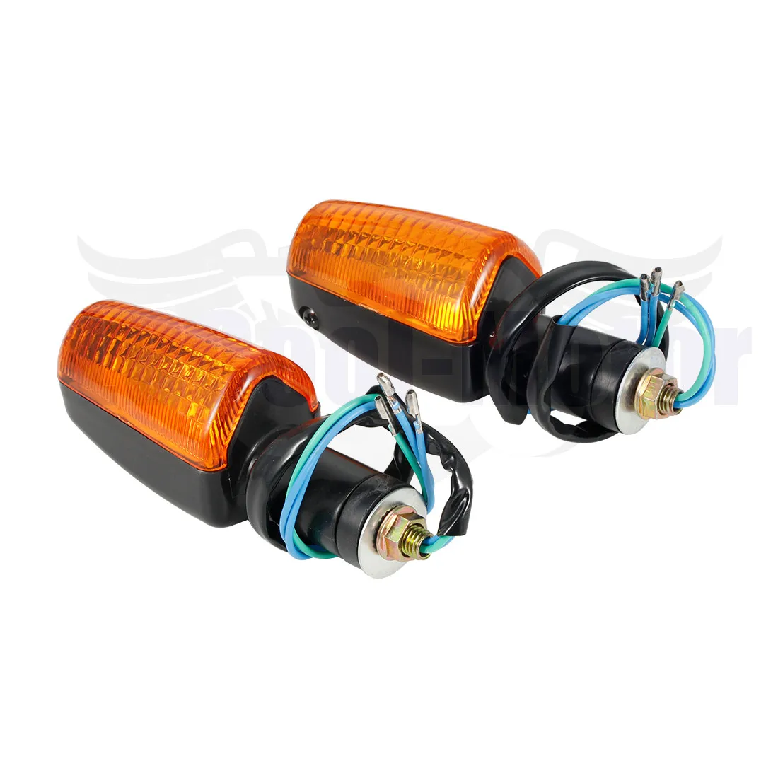 Turn Signal Light Indicator Lamps Pair For HONDA CB400SF NC31 1992-1998 93 94 95 96 97 CB250F Hornet 1996-2001 97 98 99 2000