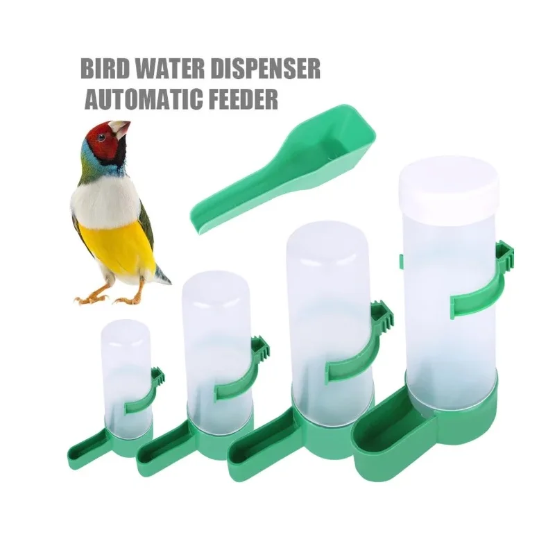 Bird Drinking Feeder Parrot Automatic Water Feeding Feeder