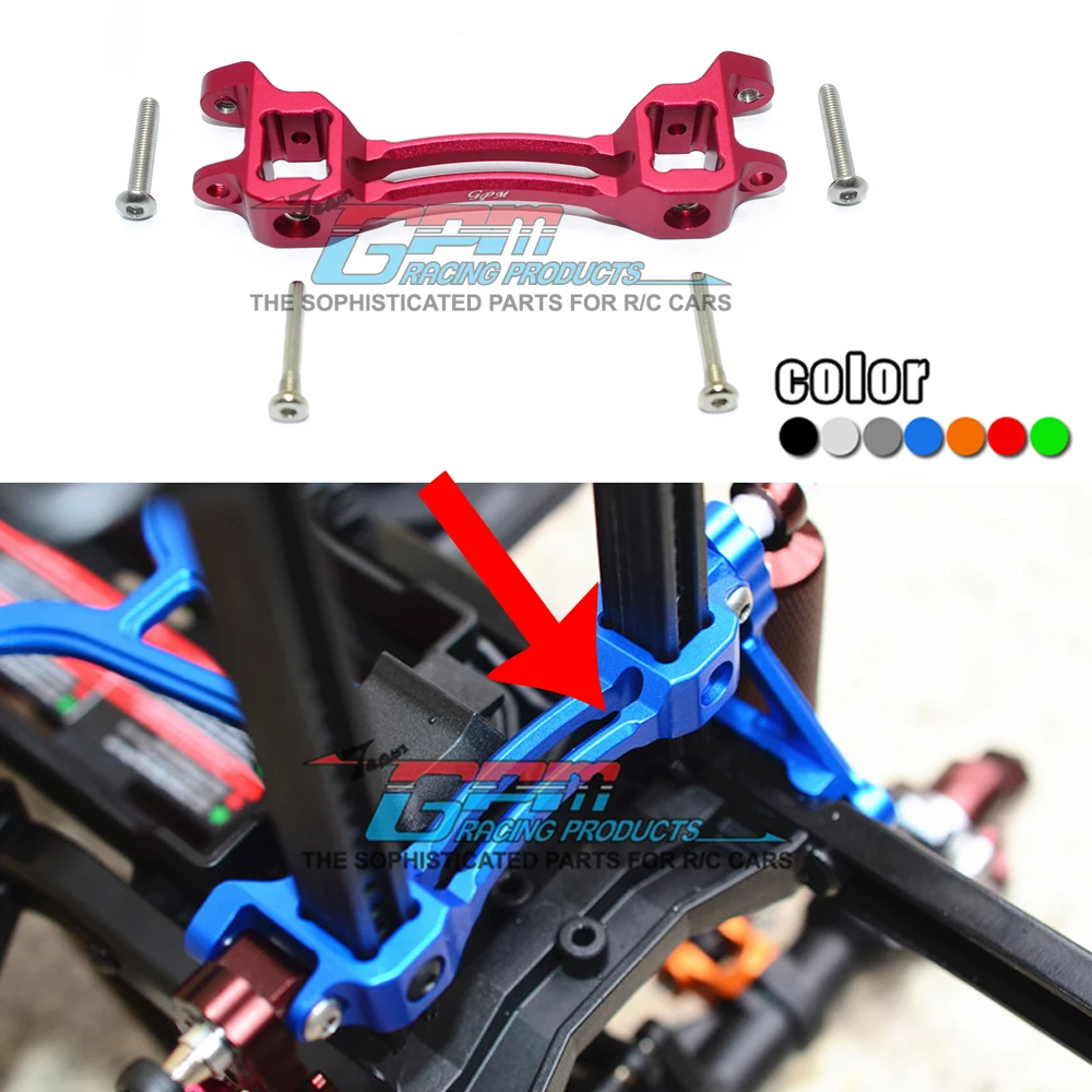 

Металлический алюминиевый сплав Передняя Задняя Автомобильная оболочка столбик крепление кронштейн #8215 для 1/10 TRX4 Defender BRONCO G500 TRX6 G63