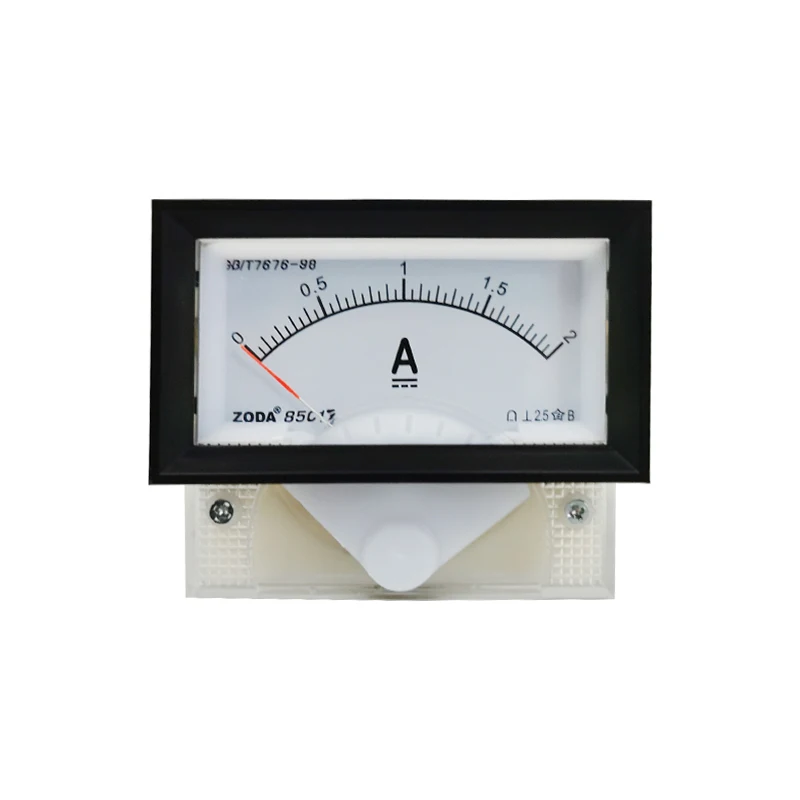 

1PC 85C17-A 5A 10A 50A/75mV 300A/75mV DC Direct Analog Meter Panel AMP Current Ammeters Gauge Ammeter Use With Shunt 70*40MM