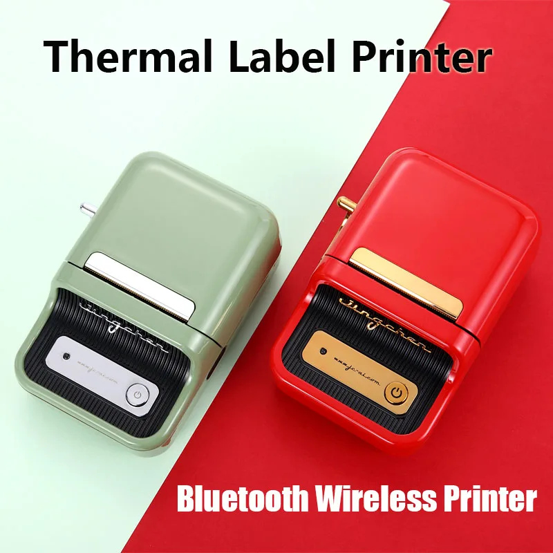 Niimbot B21 Thermal Wireless Label Printer Sticker Mini Pocket Bluetooth Label Maker For Jewelry Clothing Food Pocket Bar Code