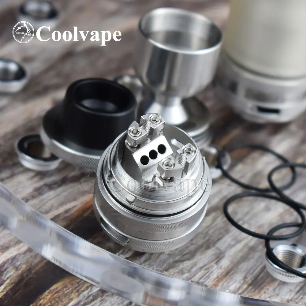 Coolvape taifun GTIV S RTA Taifun GT4 S rta 3.5 مللي 23 مللي متر 316ss تدفق الهواء التحكم قابل للتعديل المرذاذ taifun gt mtl dl خزان
