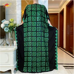 New Women Abaya Islam Robe Arab Loose Clothes Hijab Turkish Bonbou Kaftan Islamic Prayer Dress Muslim Sequins Embroidery Dresses