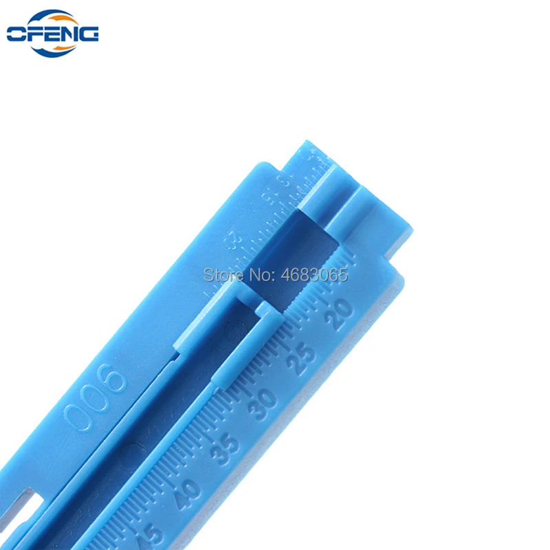 2 in 1 Fixed rail strip length Guiding rail fiber optic cable stripper  cutting guide Optical Fiber tool Fiber Cable fixture