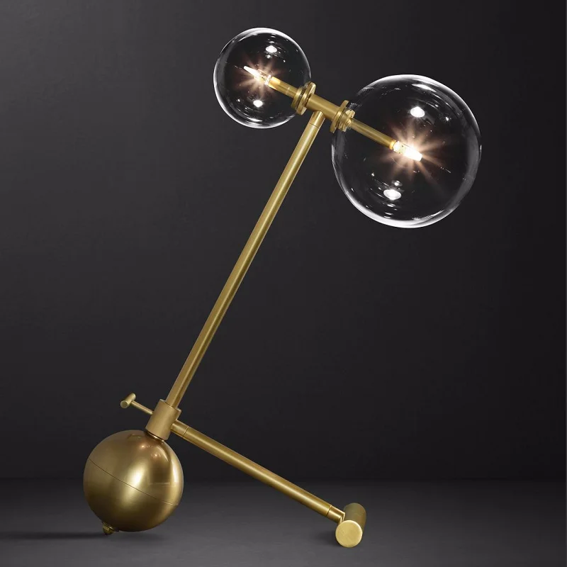 

Modern Table Lamps Luxury Creative Living Room Glass Ball Nordic Simple Bedroom Bedside Personalized Study Fashion
