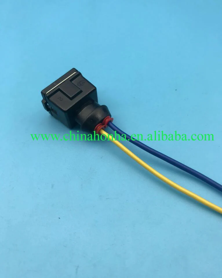 2 Pin 1-825414-5 Automobile Electrical Waterproof Female Sensor Housing Connector for AMP
