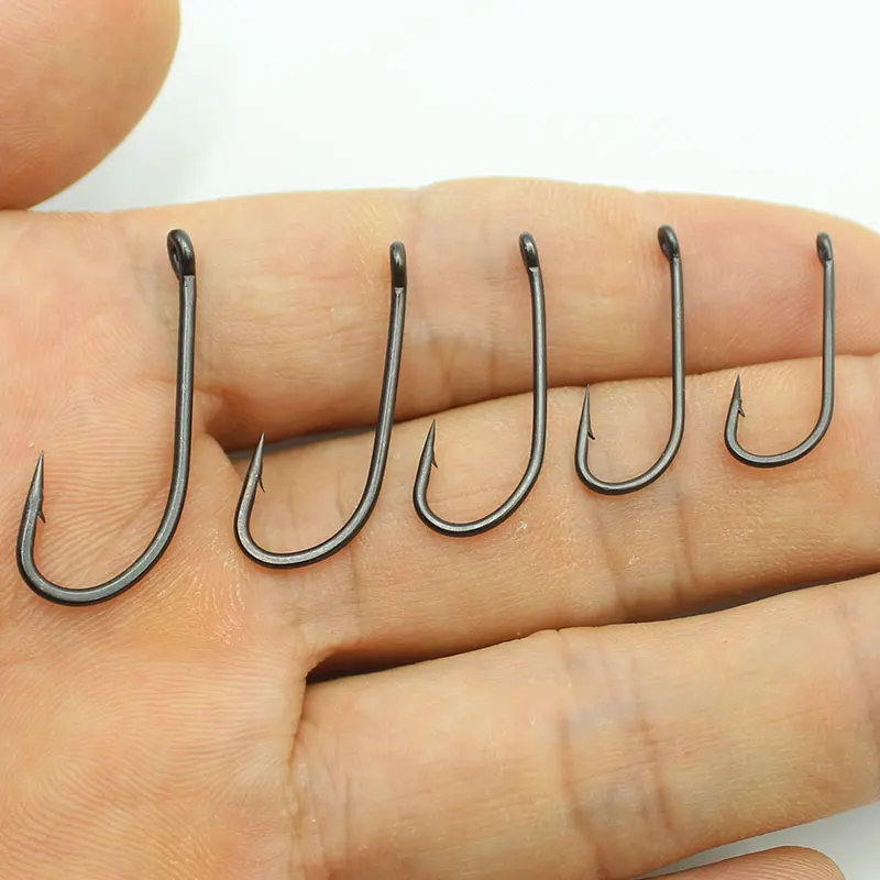 Anzuelo Micro D-Ring Carpa Recubierto – Púas - imagen 2