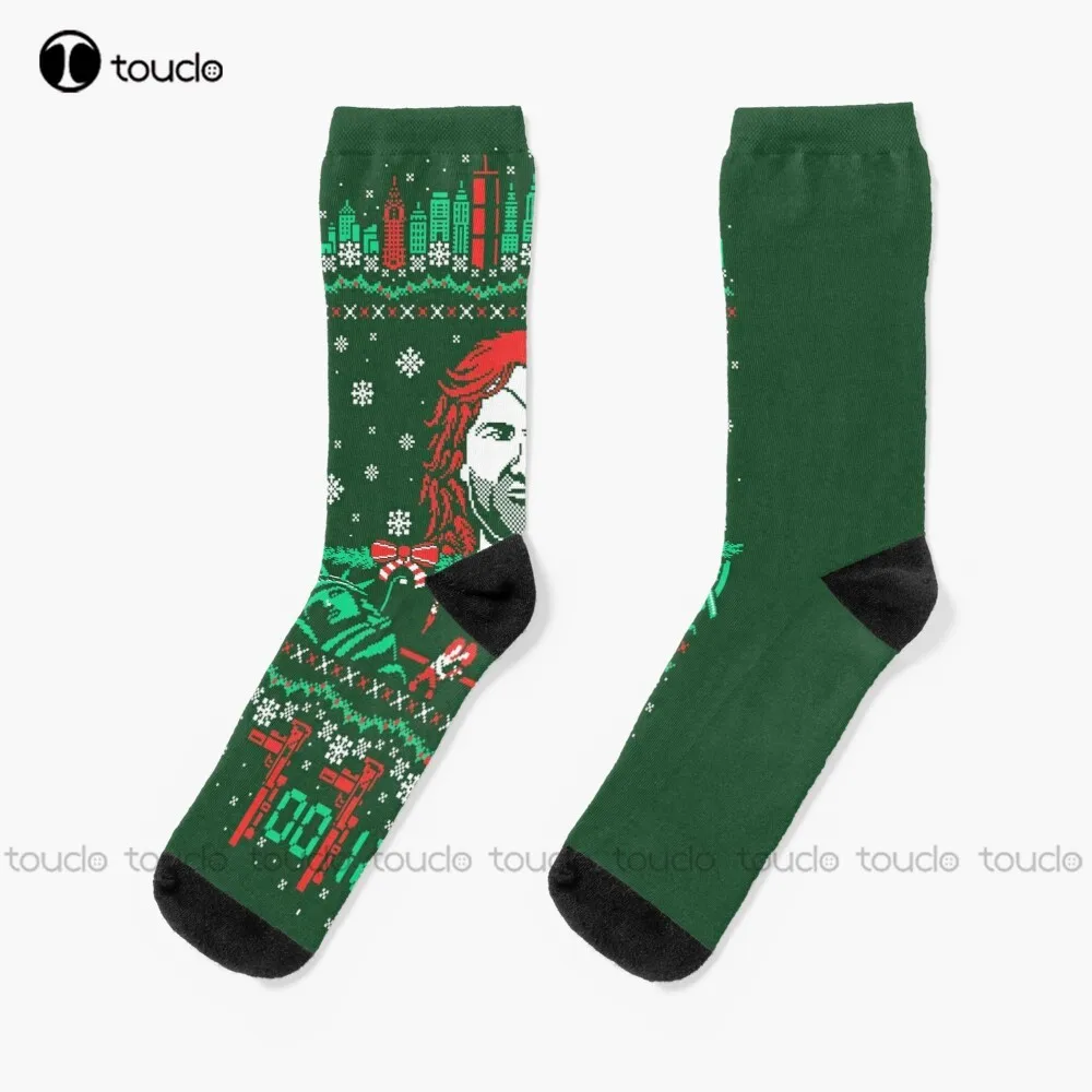 

Russell For The Holidays Ii: Escape Socks Cotton Socks For Women Christmas New Year Thanksgiving Day Gift 360° Digital Print