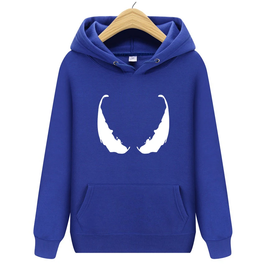 New autumn winter Venom  HOODIE Hip Hop Street wear Sweatshirts Skateboard Men/Woman Pullover Hoodies Male Hoodie