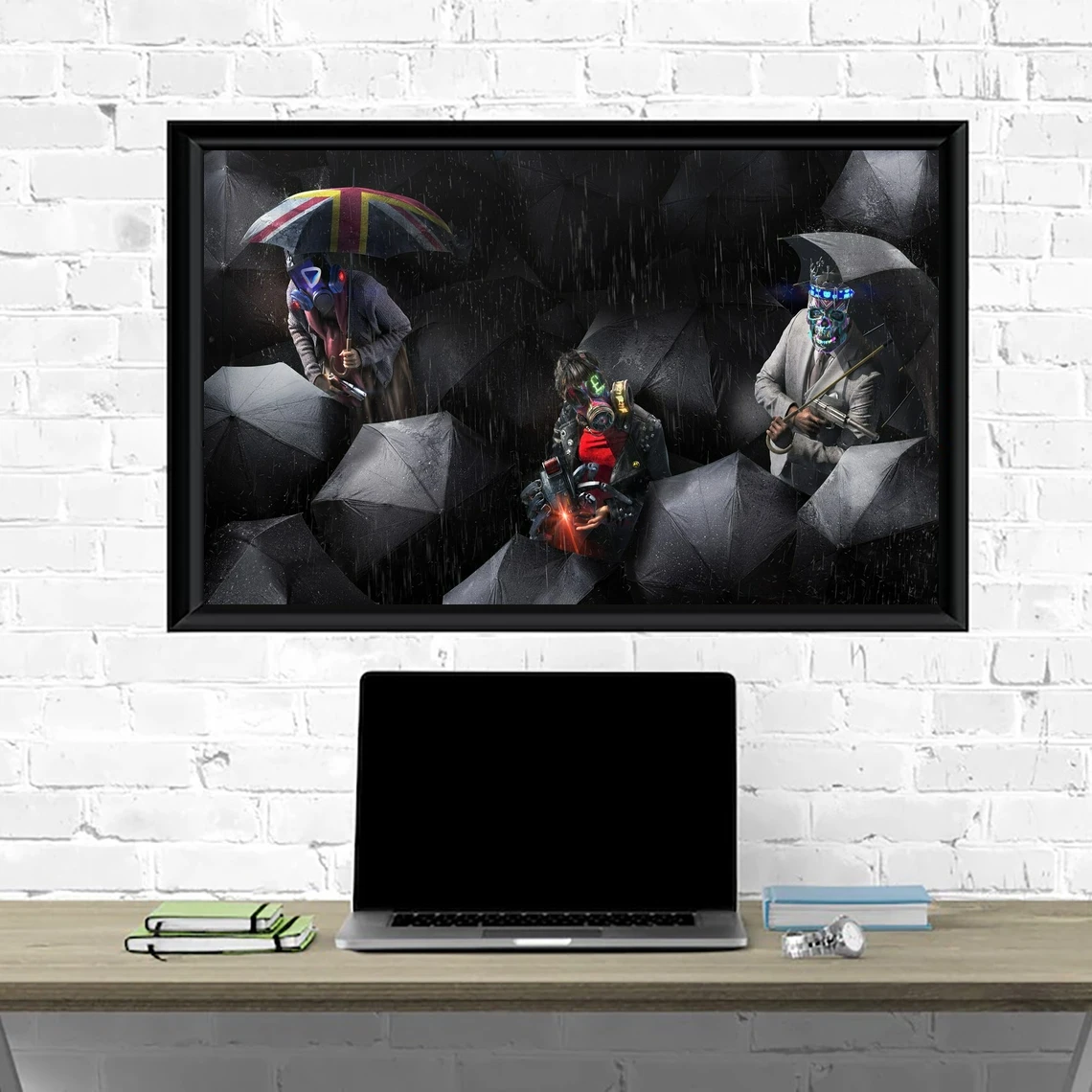 Watch Dogs Legion Video Game Poster Art Print Canvas Painting Wall Pictures Living Room Home Decor (No Frame)