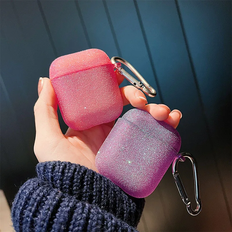 Funda de lujo con purpurina de diamante para Apple AirPods 3, funda de TPU para auriculares para airpods 1, 2, 3 Pro 2, caja de carga para auriculares