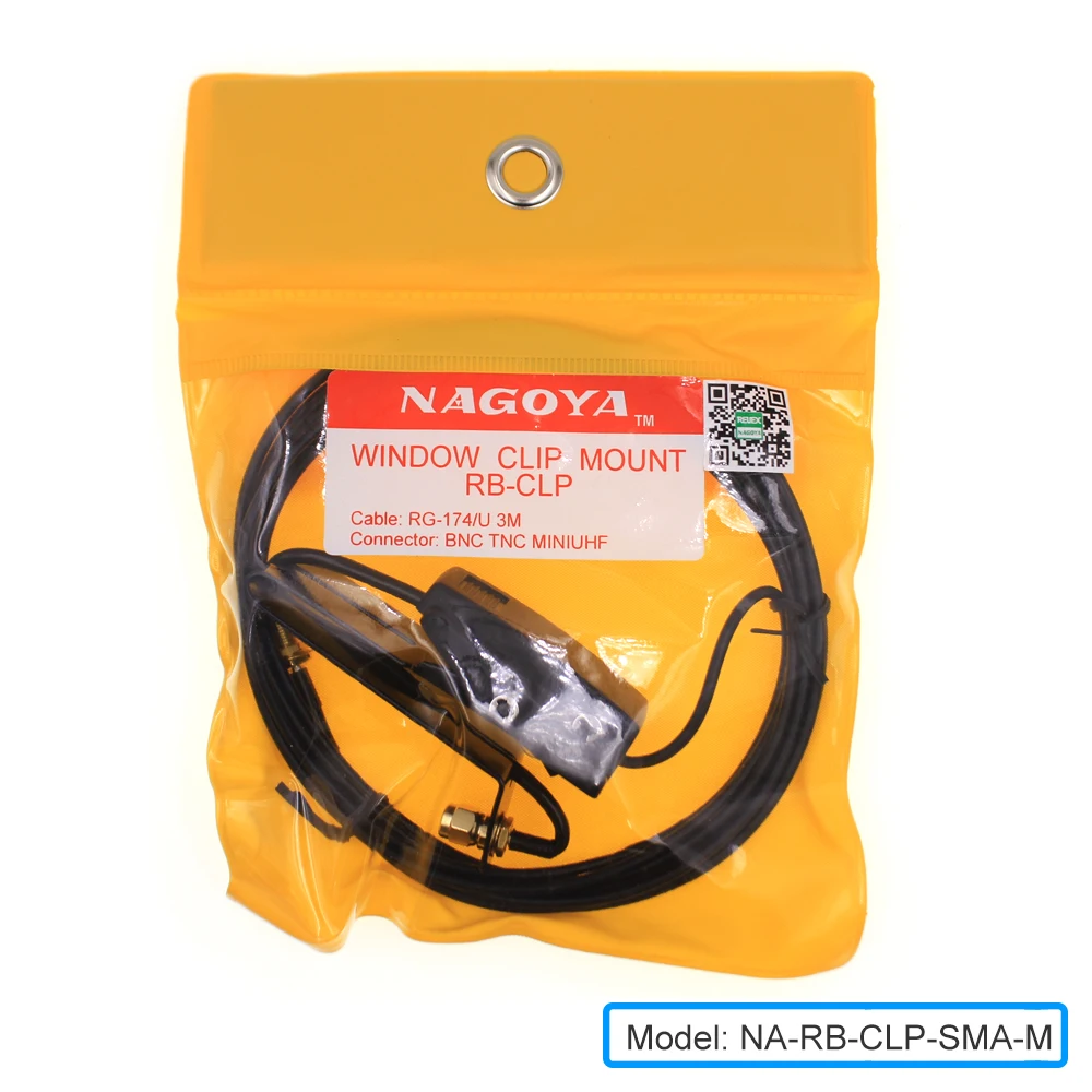 

Оригинальный Nagoya RG-174/U 3M зажим для крепления радиоантенны монтажный кронштейн RB-CLP SMA-M для BaoFeng UV-82 UV-5R GT-3 UV-82 BF-888S