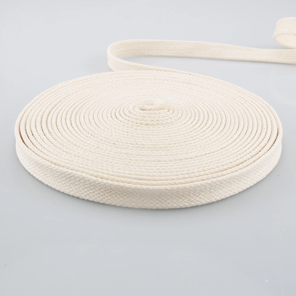 Audiocrast XW75 10MM 100%Cotton Braided Tube Hollow Rope Cover Sleeve Electric Wire Cable Braided Cable Sleeve