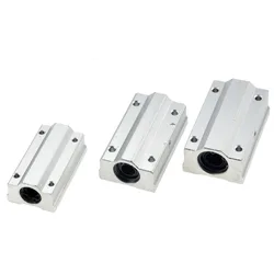 1PC SCS8LUU Long Type Linear Ball Bearing Block CNC Router SCS10LUU SCS12LUU SCS16LUU SCS20LUU