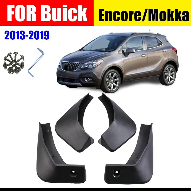 Car FOR Buick Encore Opel Vauxhall Mokka X Mudguards Fender Mud flaps splash Guard Fenders Mudflap Mudguard car accessories