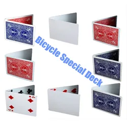 56pcs/Pack Bicycle Gaff Deck Magic Variety Type Playing Cards Magic Cards Special Props Close Up Stage Magic Trick for Magician