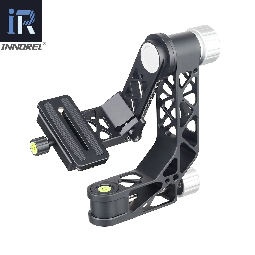 Imagem -04 - Professional Gimbal Câmera Tripé Cabeça Monopé 360 Panorâmica Lente Pesada Bird-vering com Arca-swiss qr Plate Ch6