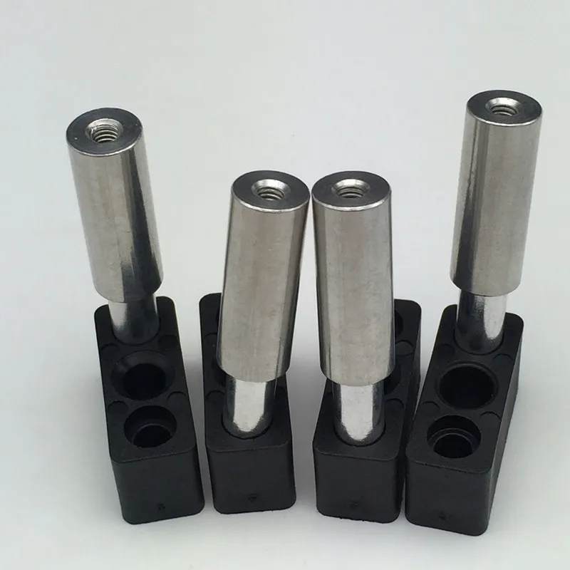 10Pcs Large Press Buckle Aluminum Column Fixture Accessories 42/27 Positioning Column M4 Aluminum Rod Convex Aluminum Bar