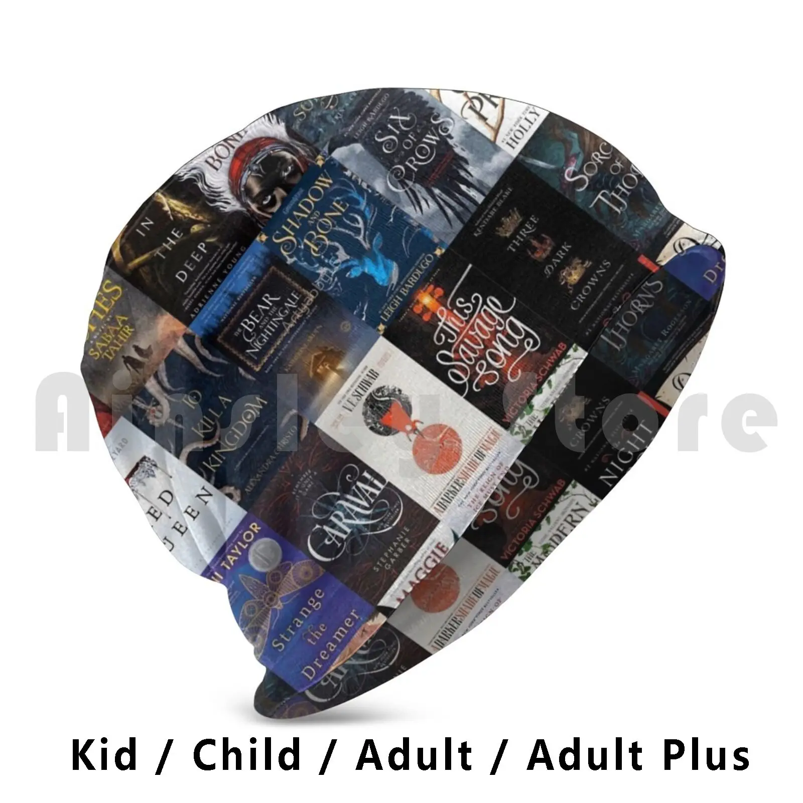 

Ya Fantasy Classics Шапка-бини Шапка для живой изгороди Подушка с принтом «сделай сам» Книжная книга Товары Книжный товар Книжный товар