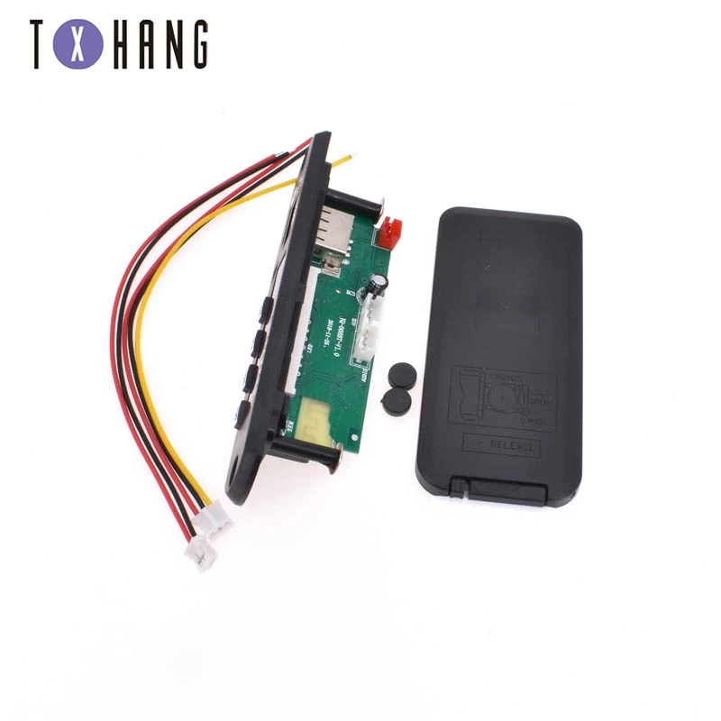 Wireless Bluetooth 12V MP3 WMA Decoder Board Audio Module USB TF Radio For Car image 2