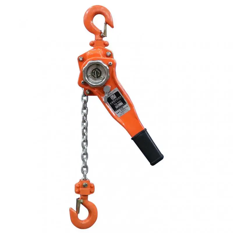 

0.75t Pulley Chain Block Chain Hoist Cable Hand Control Pulley Crane 3m Manual Block Lift Pulley Lifting