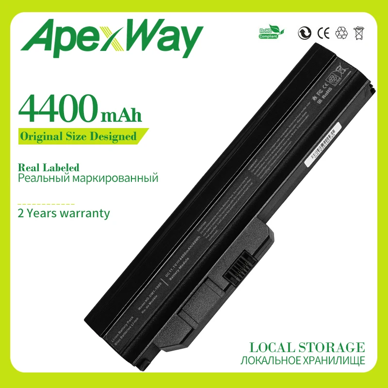 Apexway 6 Cell Battery For HP Compaq Mini 311 For Pavilion Dm1 Dm1-1100 VP502AA HSTNN-IB0N HSTNN-IBON HSTNN-OB0N HSTNN-Q44C