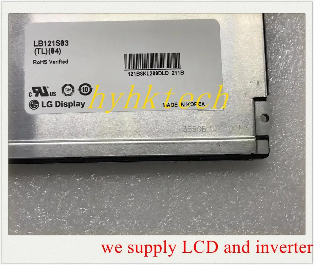 LB121S03  LB121S03-TL04  12.1 inch TFT LCD, New& A+ Grade in stock,tested before shipment