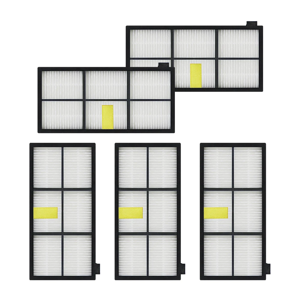 ชุดตัวกรองกอง5ชิ้นสำหรับ iRobot Roomba 800 900ชุดอะไหล่อะไหล่เครื่องดูดฝุ่น870 880 980