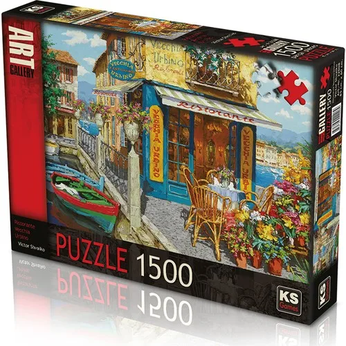 KS Games Ristorante Vecchia Urbino Puzzle - 1500 Parts