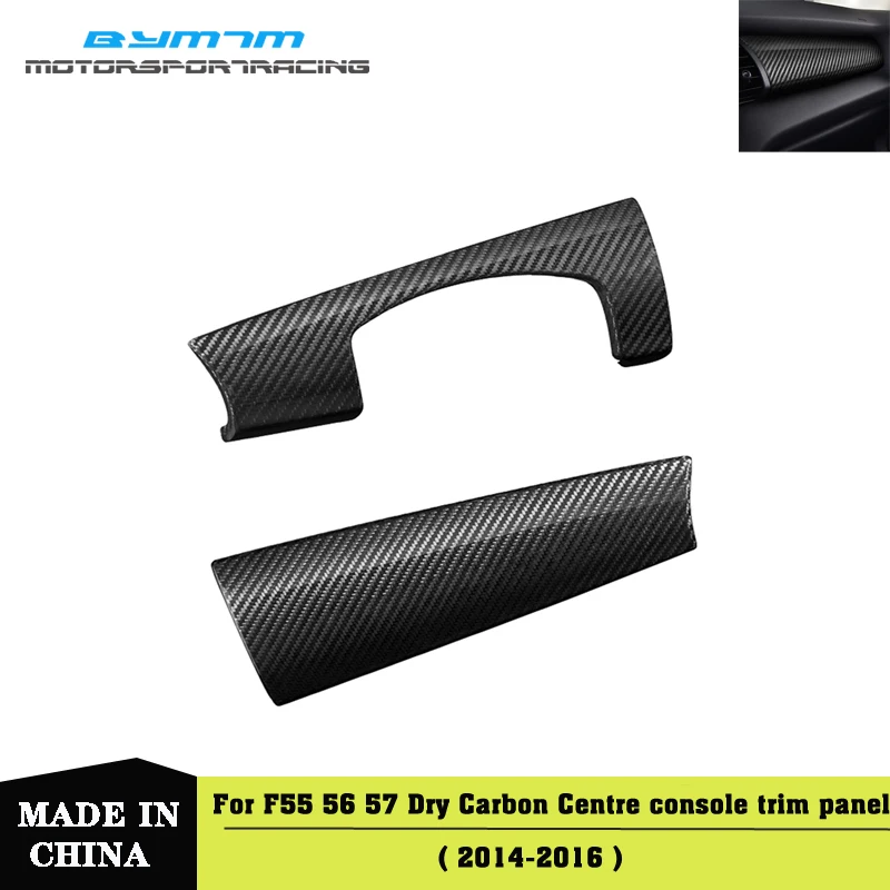 Carbon fiber Console control panel interior parts Accessories For MINI F55 F56 F57