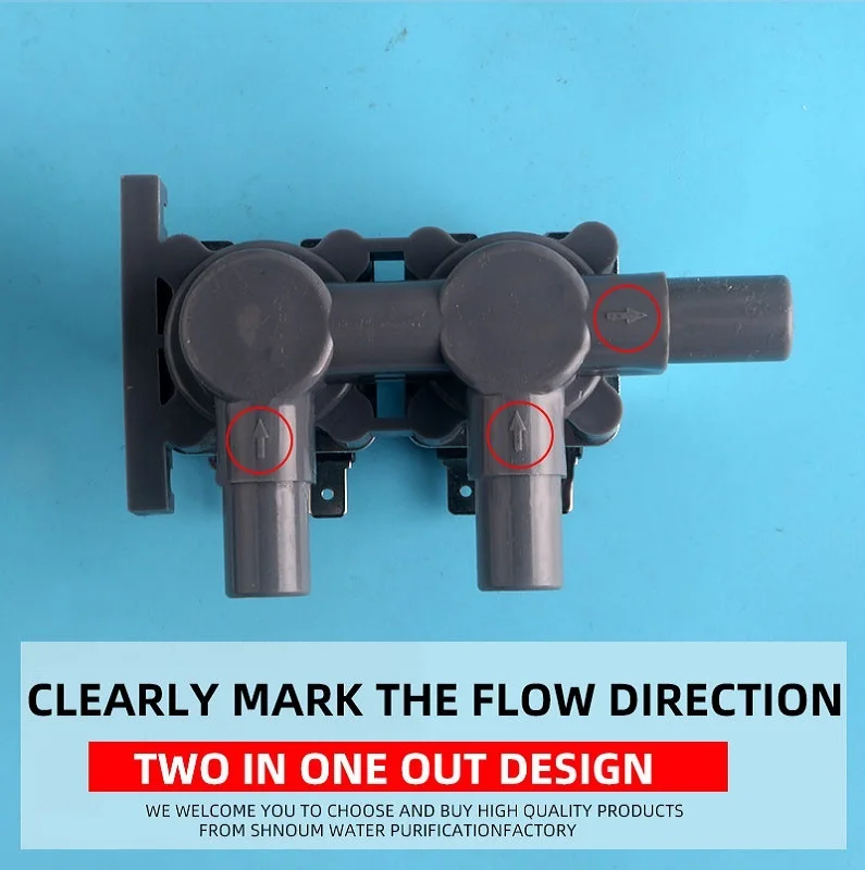 Соленоидный клапан CNKB 360C1, два в одном, 24 В, соединяемый клапан для водяного распылителя, быстрое сопротивление высоким температурам