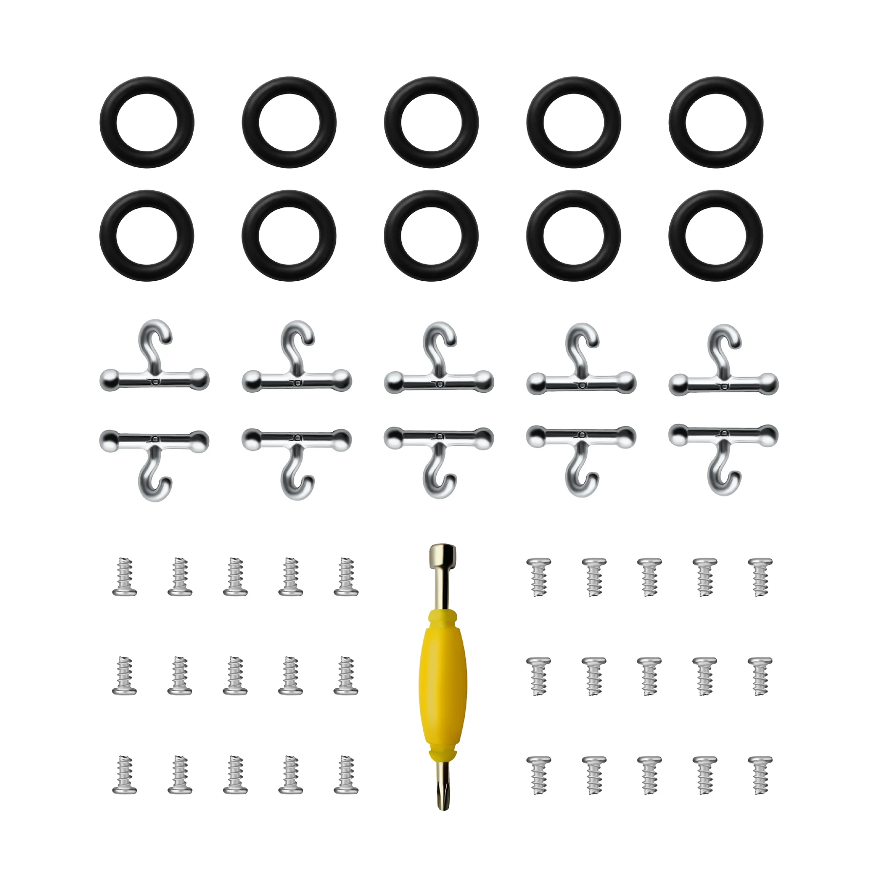 3.75 بوصة. قاعدة حامل Gi Joe & Arah T Hook O-Rings مسامير حزام الخصر جزء إصلاح الجسم ملحق Dragon BIB